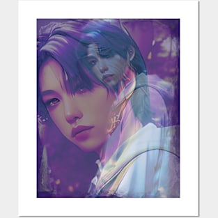 K-Pop Stray Kids Felix Fan Art Posters and Art